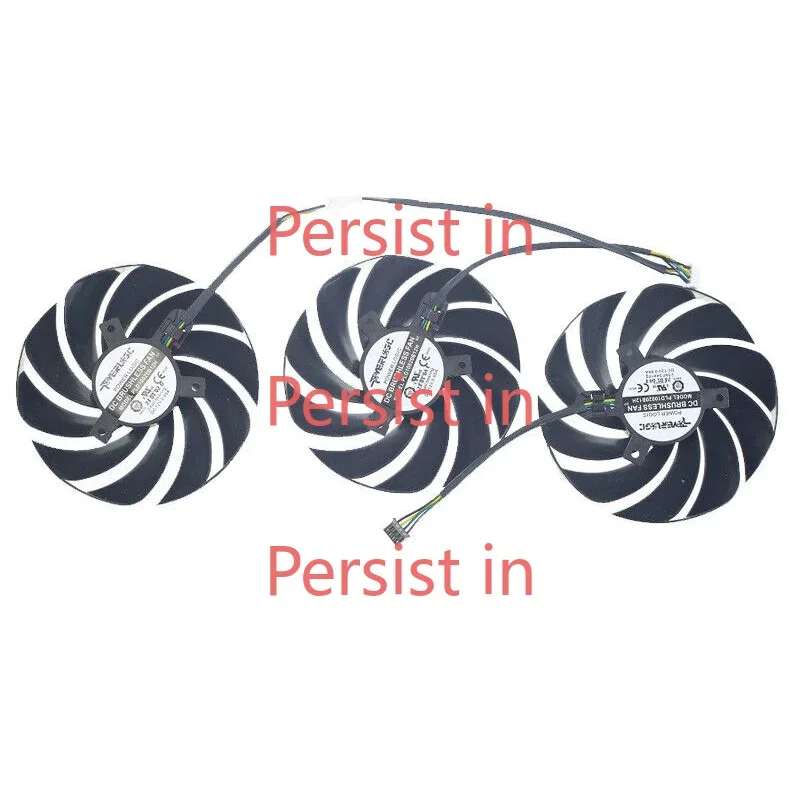 PLD10020B12H Вентилятор видеокарты для MSI GeForce RTX 4080 Ventus 3X