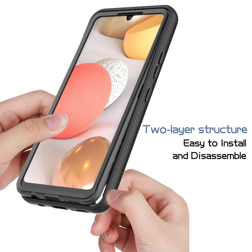 Протектор экрана для больших нагрузок из ПЭТ противоударный чехол Samsung Galaxy A42 5G