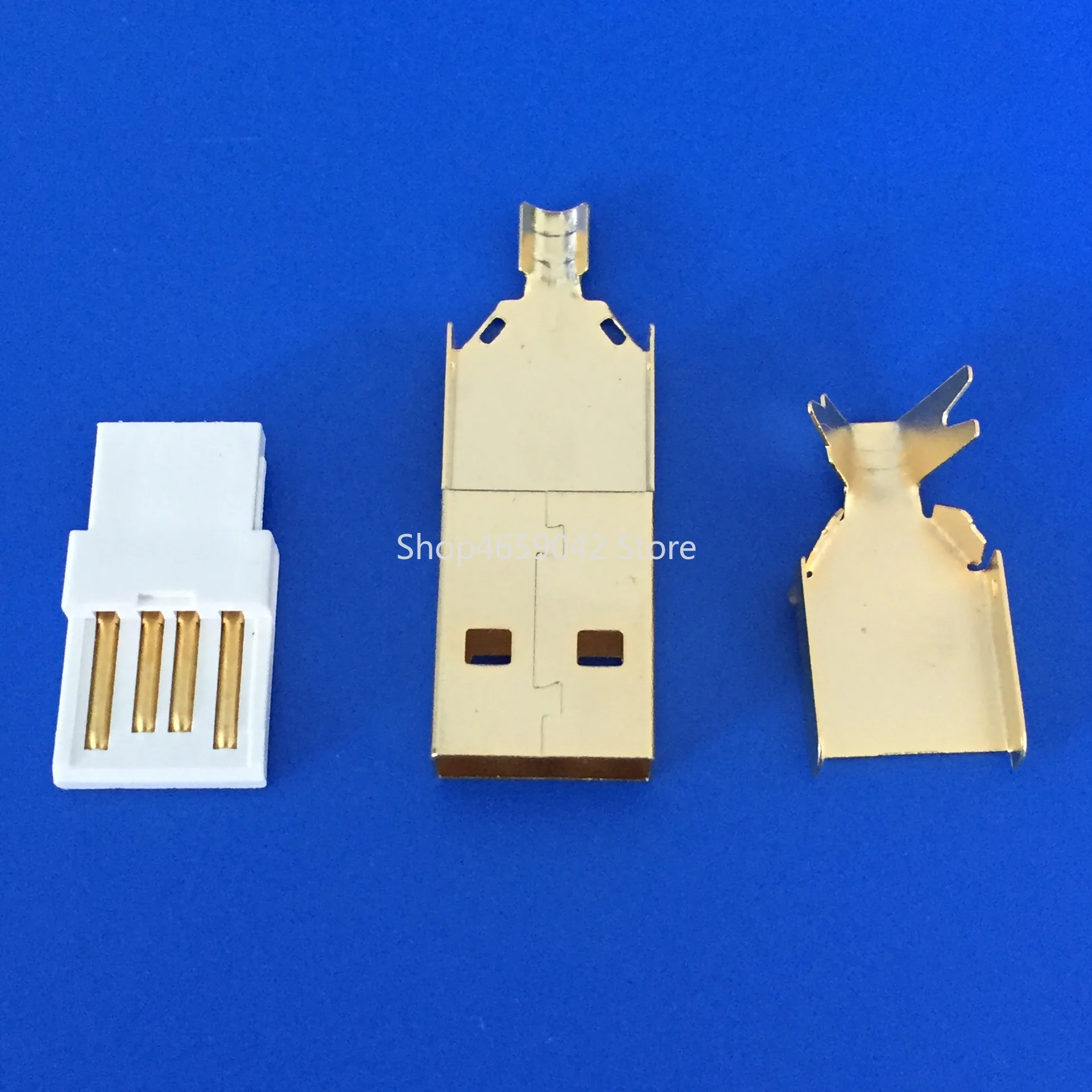 

5 шт., USB 2.0 разъемы, золотое покрытие