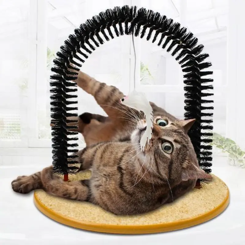 

Cat brush cat rub brush pet cat scratch scratch scratch device arch cat rub device pet rub device toy