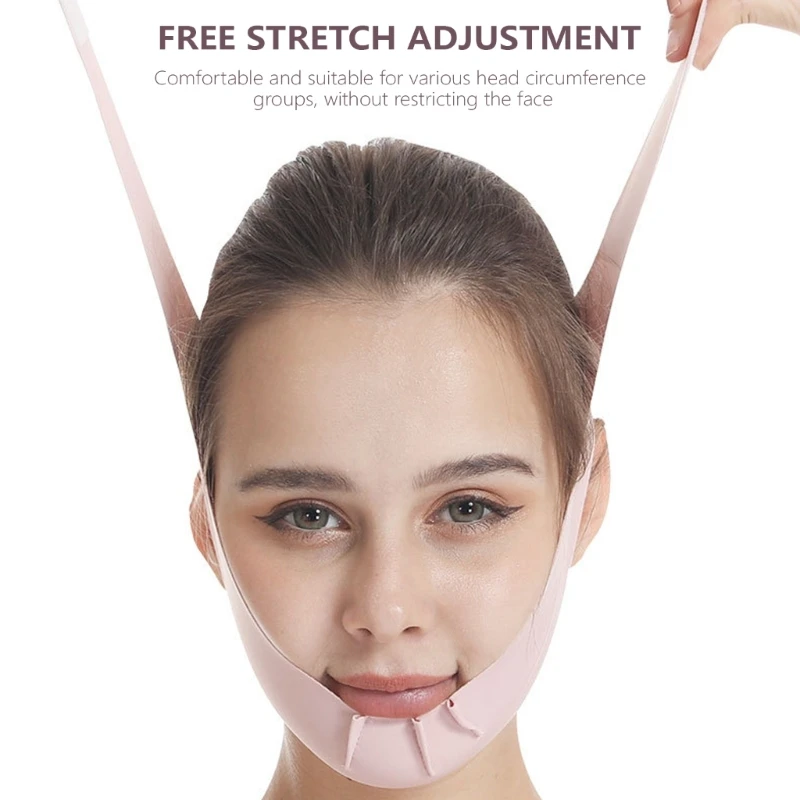 Ремень для челюсти Nighttime Solution V Line Лифтинг-маска улучшения формы лица Прямая