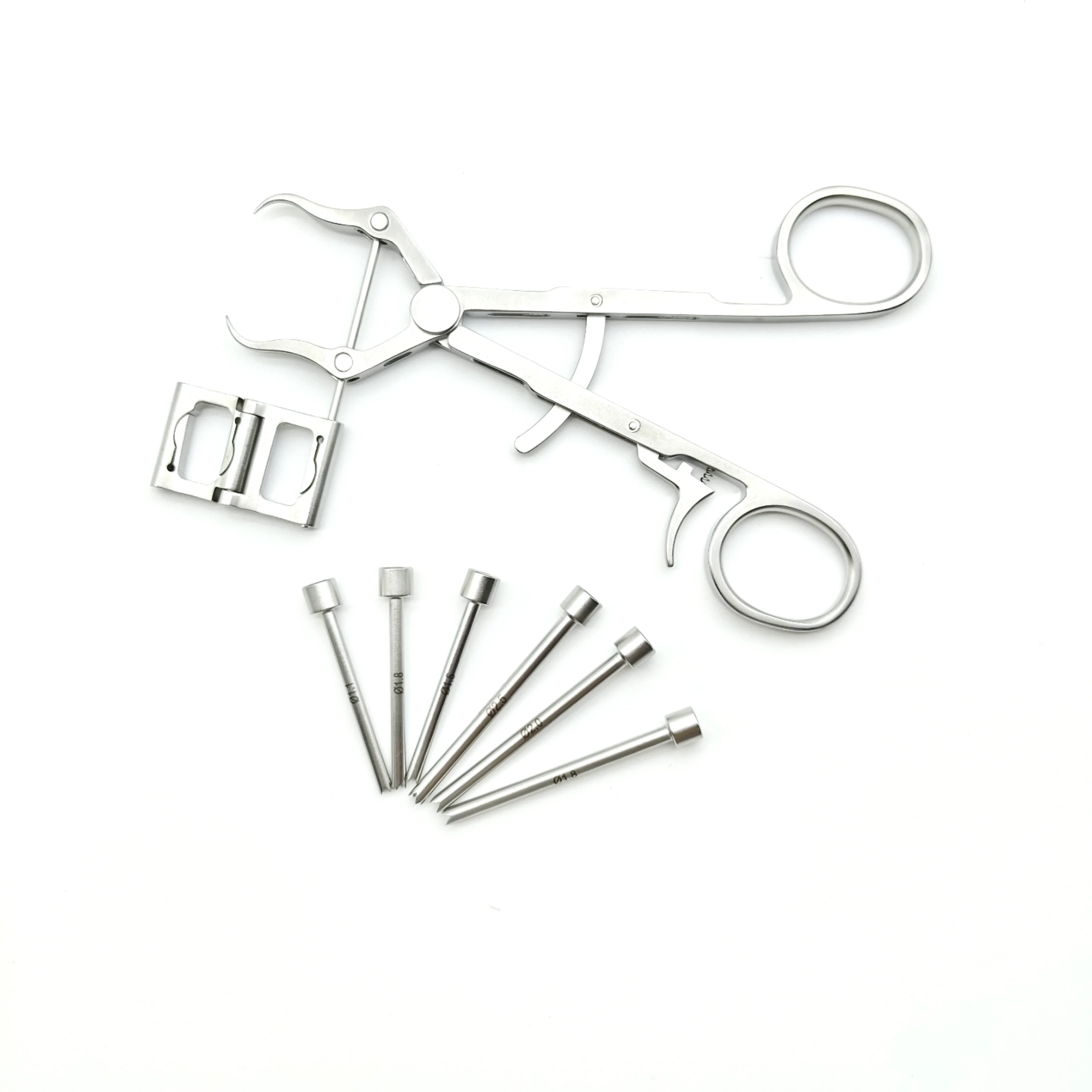 Фото Медицинские хирургические инструменты Jinlu: улучшенная версия костехозяйственных зажимов для фиксации костей №2