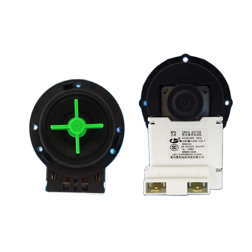 

1Pcs 100% New For LG Washing Machine WD-T12412DG N10240D Drain Pump Motor 30W 50HZ AC220-240V BPX2-8 BPX2-111/112