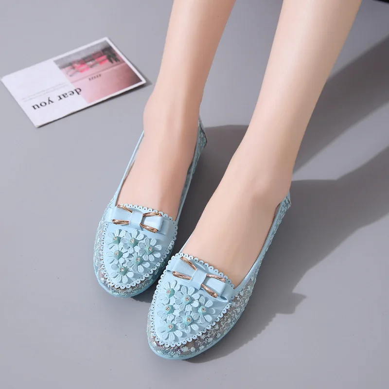 Fashion Summer Flat Shoes Women Mesh Breathable Casual Shoes Comfortable Ladies Work Footwear Female Boat Shoes Moccasin