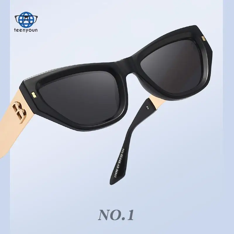 

Teenyoun New Eyewear New Modern Retro Square Sunglasses Ins Wind Street Big Brand Quick Sale Hot Sun Glasses