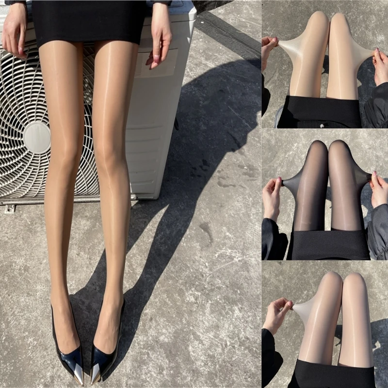 

Female Control Top Pantyhose Anti-hook Sheer Tight Women Arbitrary Cut Pantyhose