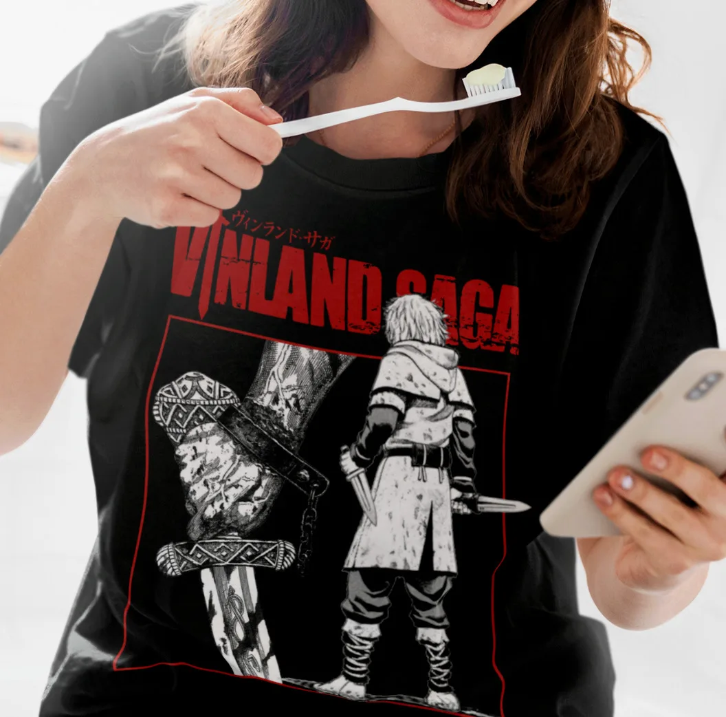 Vinland футболка из аниме Сага