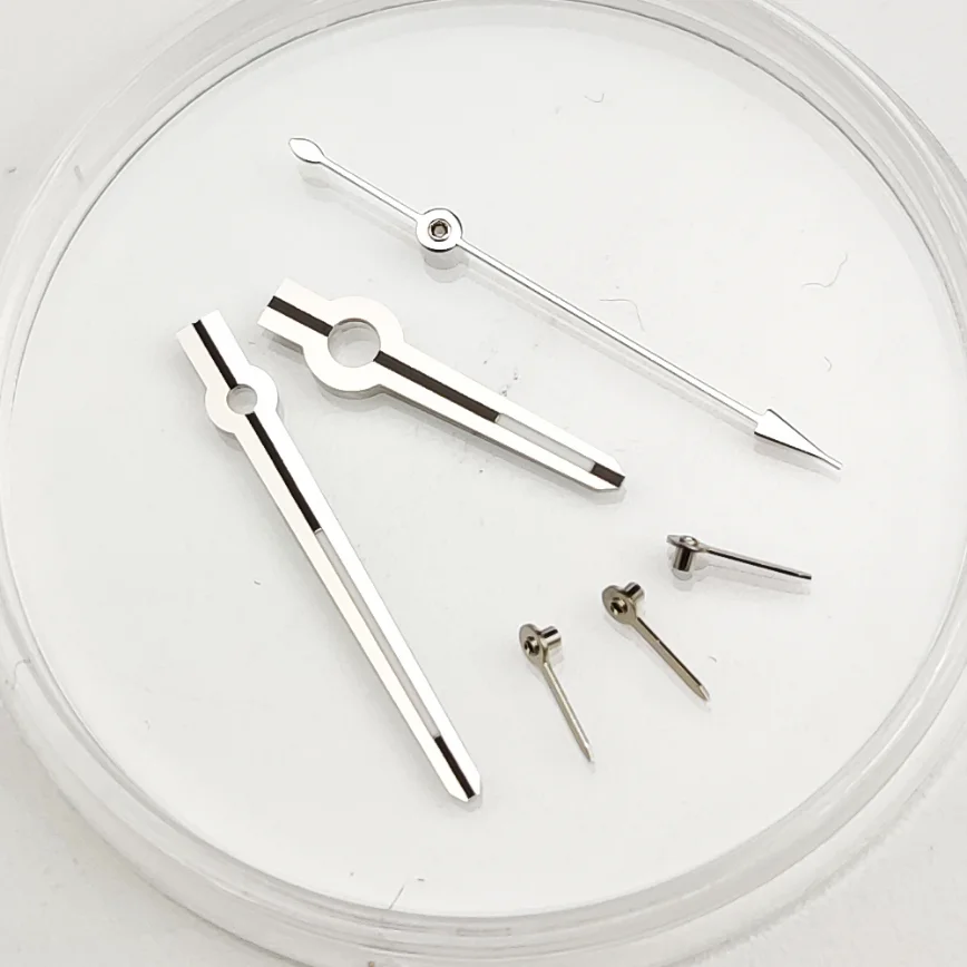 13MM Watch Hands Watch Accessories Multifunctional Chronograph Running Seconds Six Hands Luminous Watch Hands for VK63 Movements