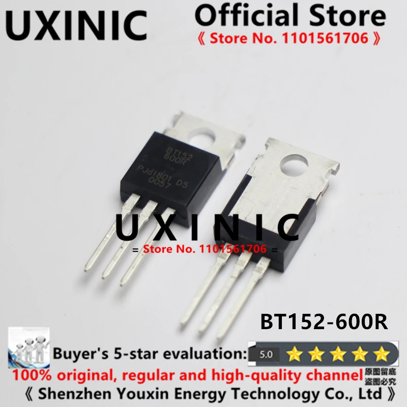 

UXINIC 100% новый импортный оригинальный фототранзистор BT152 TO-220 12A 600V