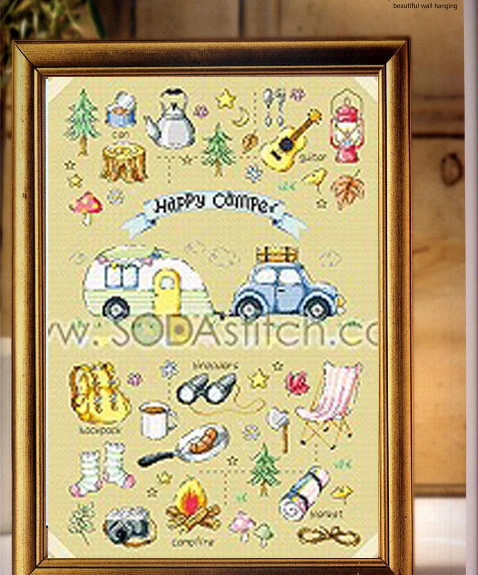 

Cross Stitch Set Chinese Cross-stitch Kit Embroidery Needlework Craft Packages Cotton Fabric Floss New Designs EmbroideryZZ672