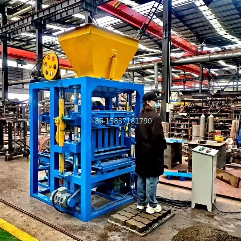 Китайская машина для изготовления кирпича бордюрная блоков полный набор