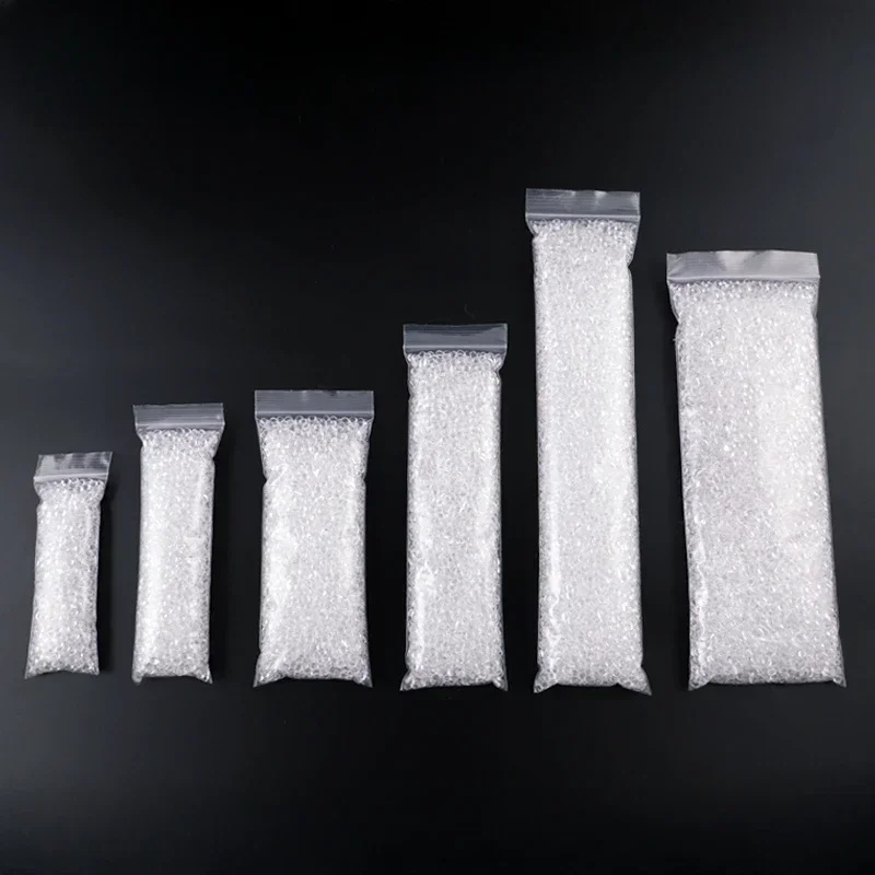 100 шт. самозапечатывающиеся пакеты с длинной полосой квадратный герметичный