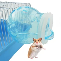 hamster bathroom large space ball shaped vent hole small animal bath container for gerbille