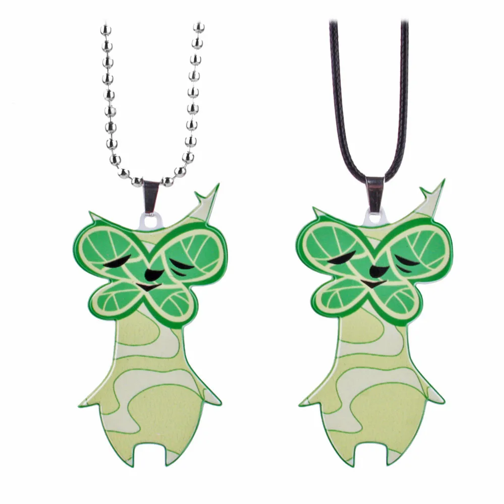 

Legend of Zeldas Yahaha Props Pendant Necklace for Men Women Kingdom Tears Korok Race Model Chain Necklace Fans Cosplay Jewelry