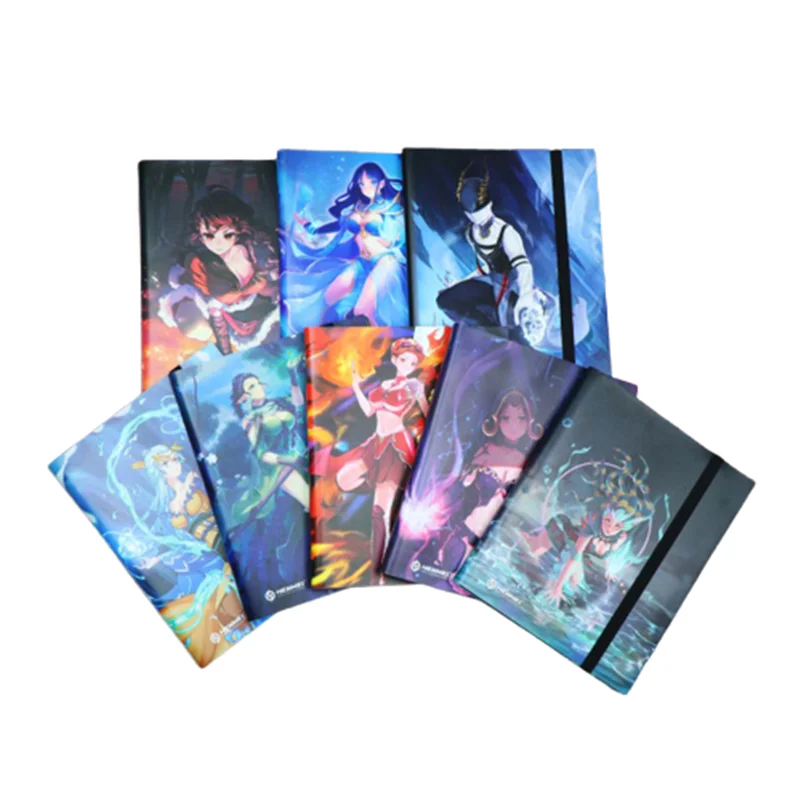 

New Cartoon Goddess Album Book Original Naruto Pokémon Card Pack Anime Character Collection Card Book Children's Christmas Gifts