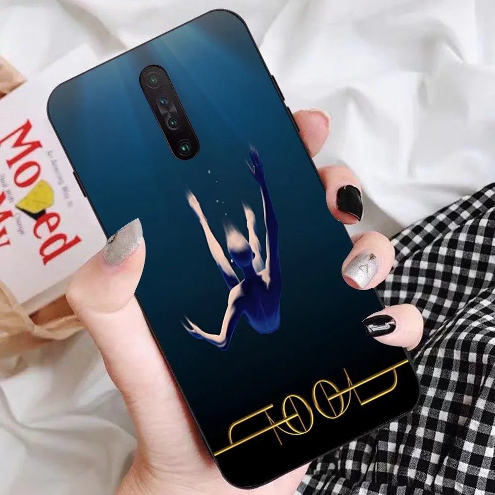 T-Tool Band Rock Phone Case For Redmi 5 6 7 8 9 10 Plus Pro A GO K20 K30 K40 F3 Fundas