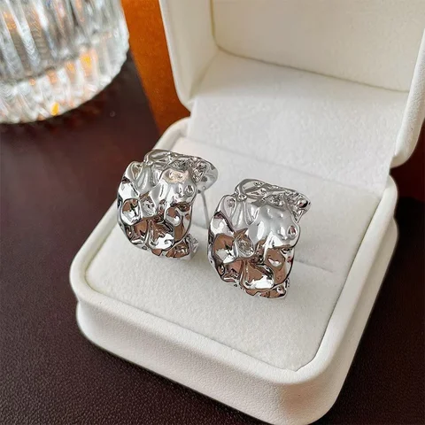 Серьги-гвоздики ADOLPH, цинковый сплав