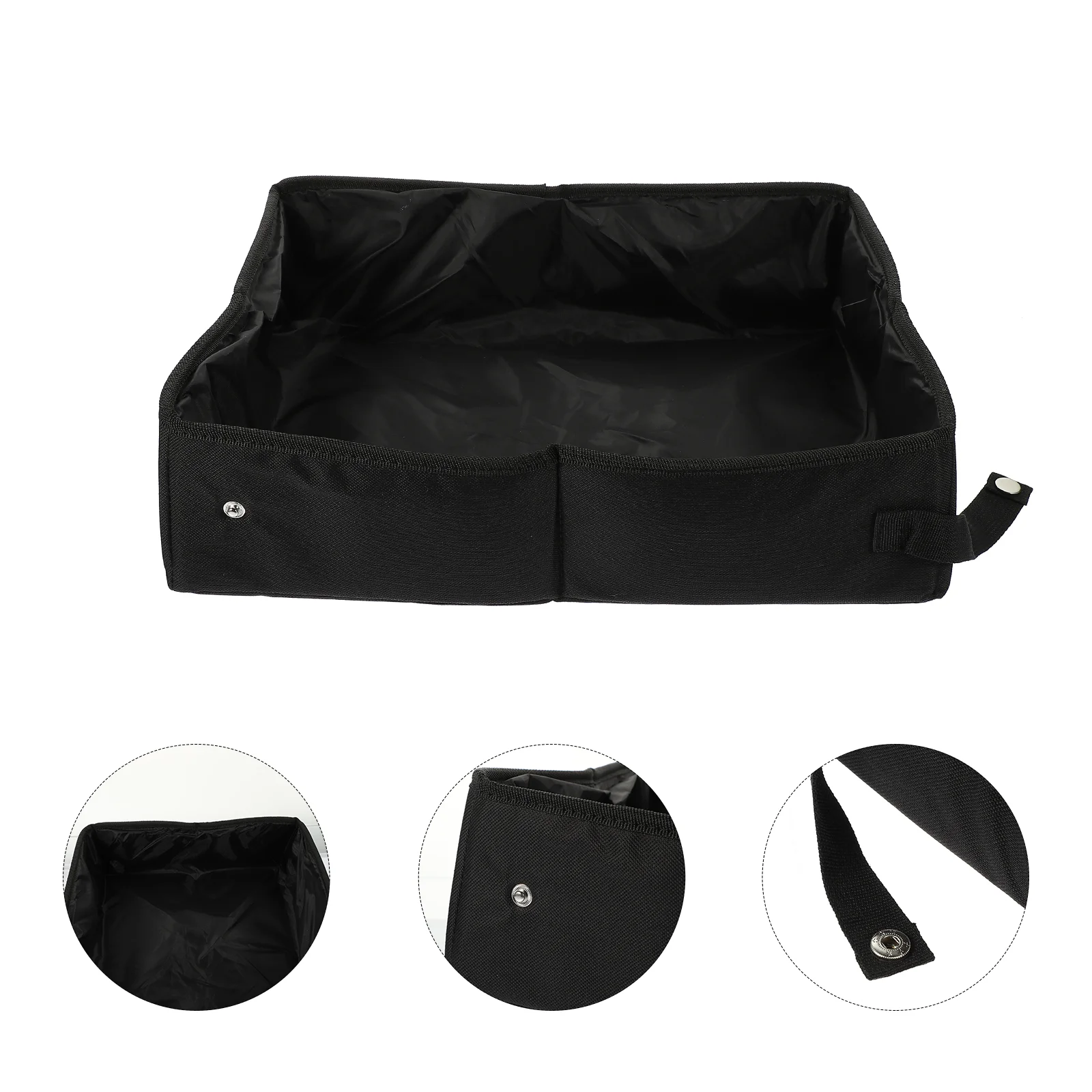 

Box Space Saving Litter Box Litter Box Portable Cat Litter Carrier Folding Cat Sand Holder for Hotel