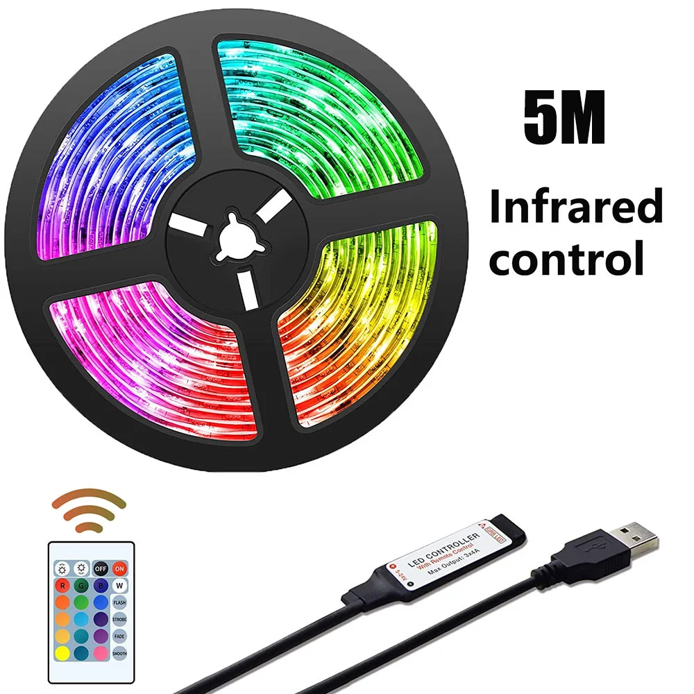 

RGB Светодиодная лента WDSZKMYF 5050 Bluetooth 5М/10М/15М/20М