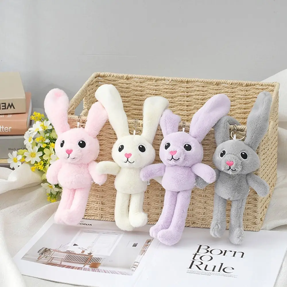 

Hanging Decoration Backpack Pendant Key Chain Rabbit Plush Keychain Rabbit Plush Doll Bunny Plush Keyring Plush Pendant