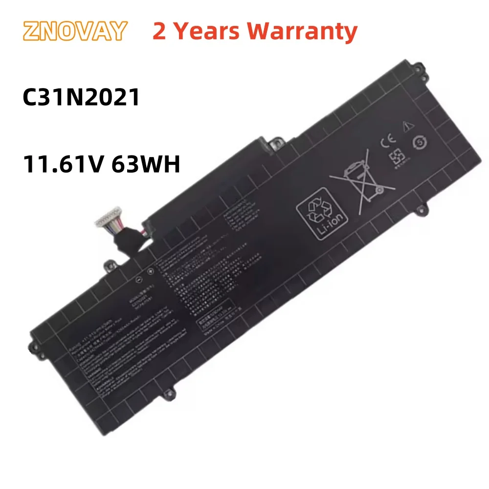 Фото ZNOVAY C31N2021 Аккумулятор для ноутбука ASUS ZenBook 14X OLED Flip OLED UM5401QA UX5401EA UP5401EA UX5400EA UM5401 UX5400 UX5401 Новый №1