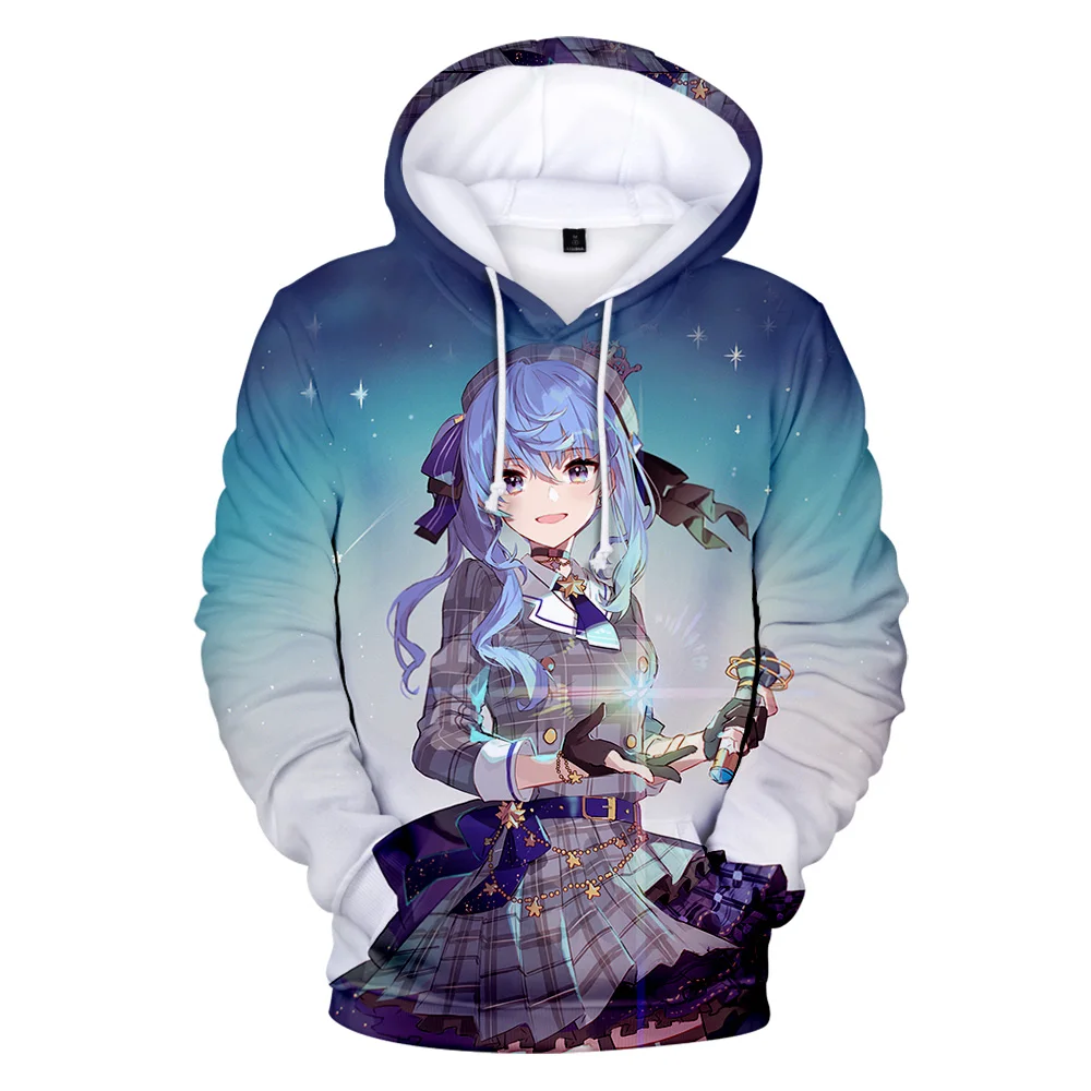 

Trendy HOLOLIVE VTuber Hosimati Suisei 3D print Hoodies Sweatshirts Boys/Girls Sweatshirt Adult Child Streetwear Pullovers Tops