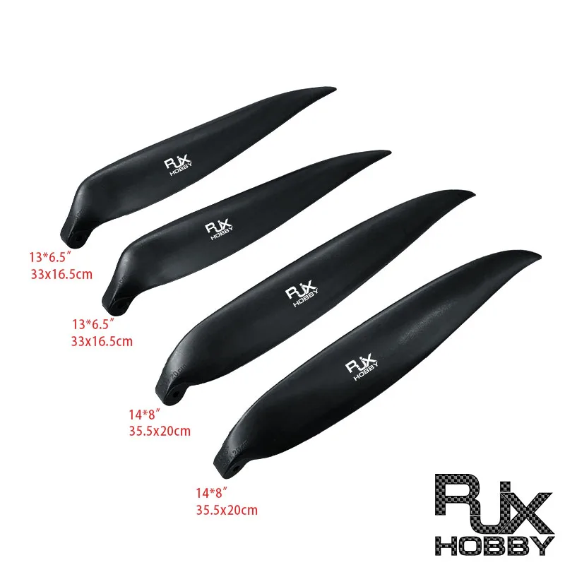 RJXHOBBY 1 пара 9x6/9 5x5/10x6/19x14/20x14/21x14/22x14/23x12 дюймов Дрон БПЛА Многороторные складные