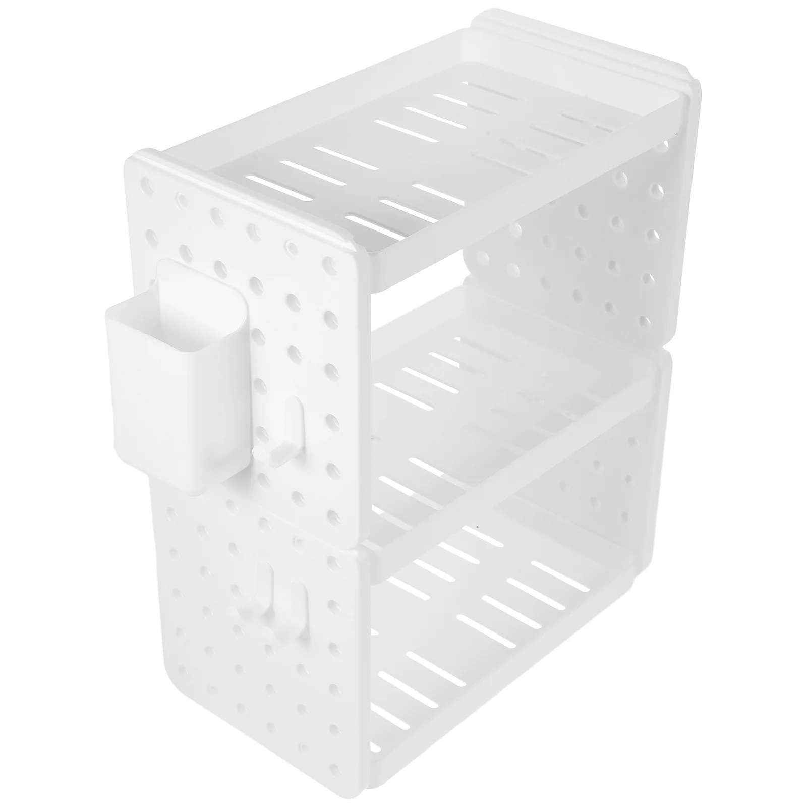 

Office Supplies Bookshelf Tabletop Organizer Storage Magazine Rack Desk Dorm Desktop Household