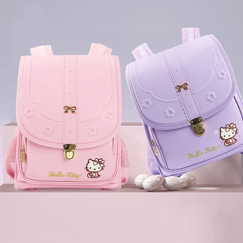 

KT Cat Student Schoolbag Protects The Spine To Reduce The Burden of Kawaii Anime Large-capacity Waterproof Cute KT Backpack Gift