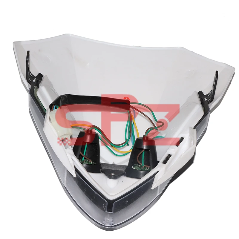 12v гримаса передних фар Задний фонарь Оттенок подходит для Apollo на мотоцикле Kawasaki