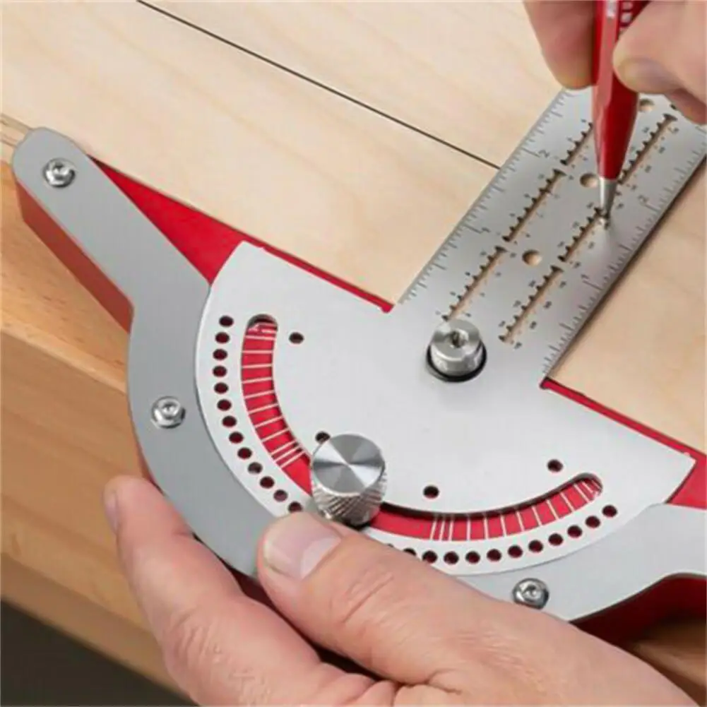 

10/15/20 In Woodworkers Edge Ruler Protractors High Precision Angles Measure Stainless Steel Baseboard Crafts Carpenter Tools
