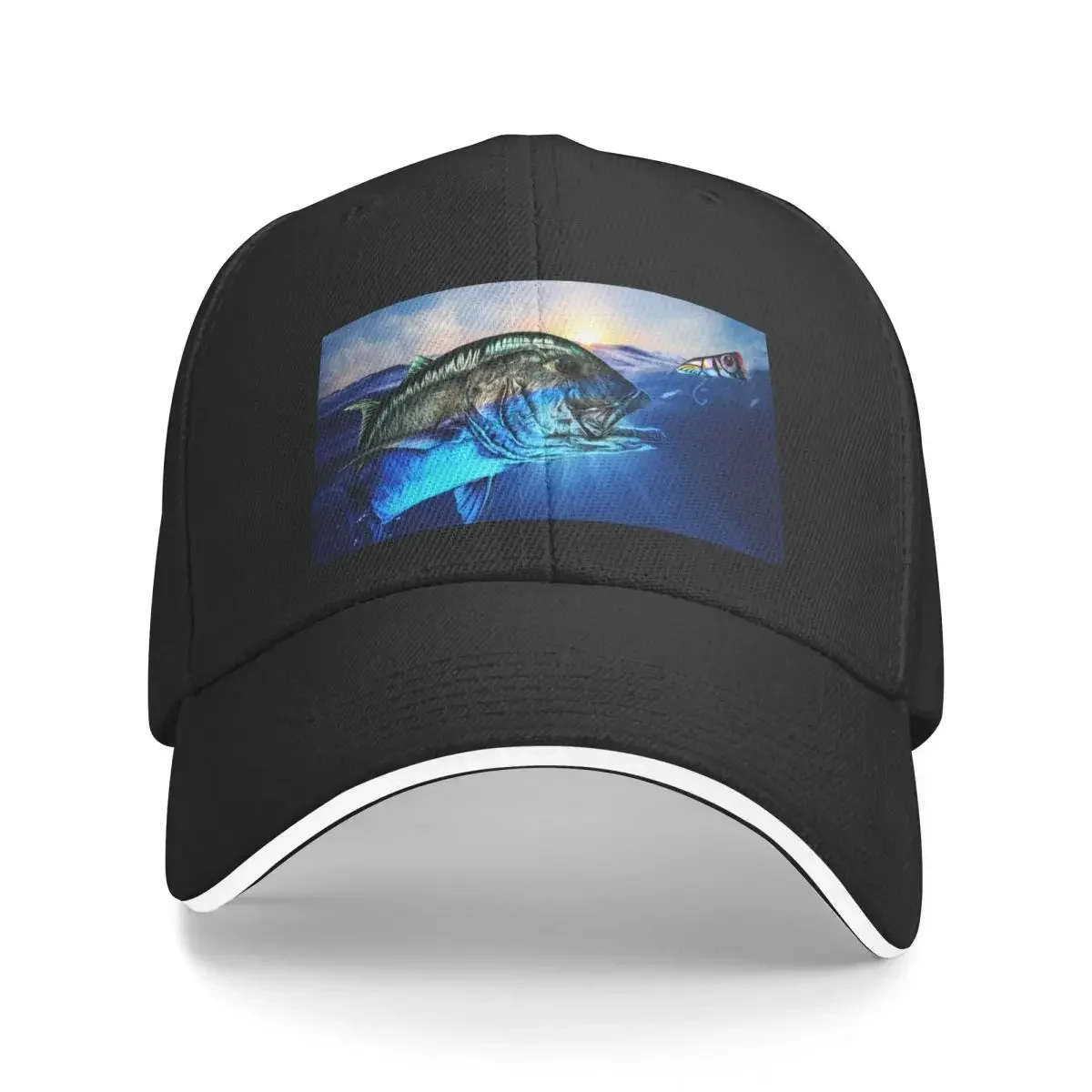 Бейсбольная кепка Giant Trevally and Popper брендовая шляпа от солнца бейсболка женские