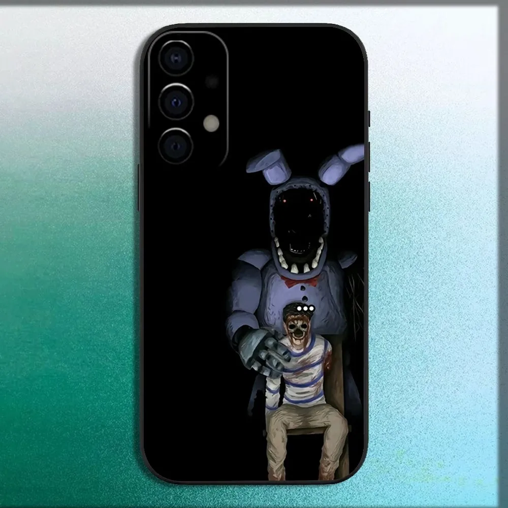 Five-Nights-At-Freddys F-Fnaf Phone Case For Samsung Galaxy A13 A21s A22 A31 A32 A52 A53 A71 A80 A91 Soft Black Cover