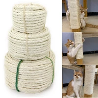 68mm sisal rope cat scratching post toy cat tree diy climbing frame replacement rope desk leg binding rope for cat sharpen claw