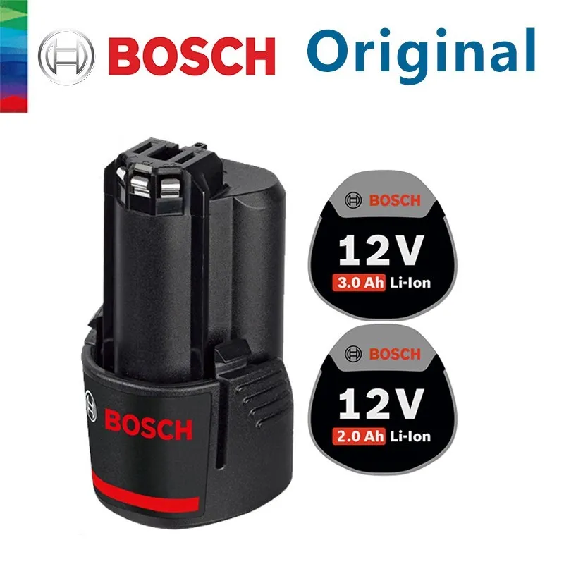 

100% оригинальная перезаряжаемая литий-ионная батарея Bosch 12В 18В 2,0 Ач 3,0 Ач 4,0 Ач 5,0 Ач резервная батарея портативная запасная батарея BAT609