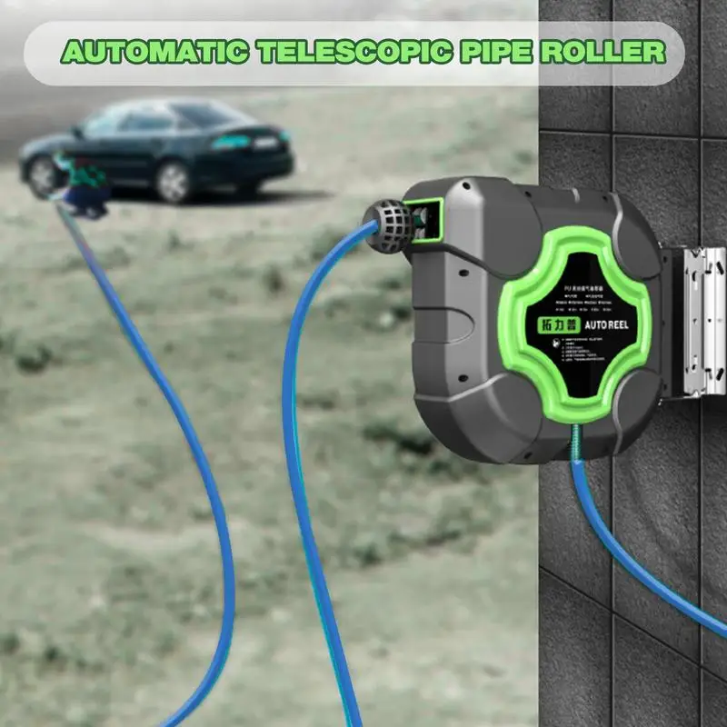 

Retractable Garden Hose With Black Universal Tap Connector Plant Watering Pipe Flexible Expandable Fields Water Hose For Garden