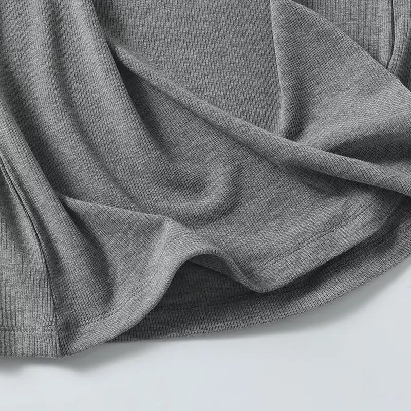 Maxdutti однотонные приталенные летние футболки для женщин в скандинавском стиле