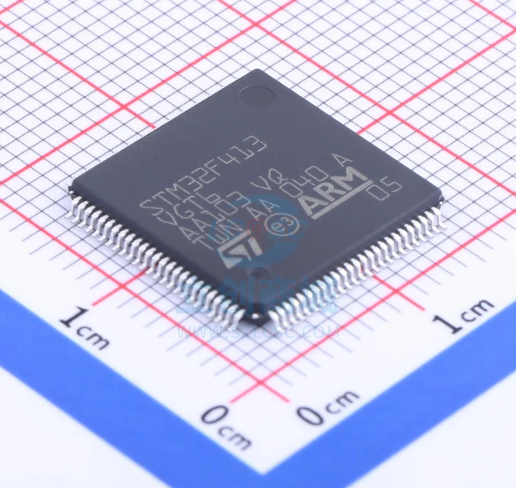 

STM32F413VGT6 Package LQFP-100 New Original Genuine Microcontroller (MCU/MPU/SOC) IC Chi