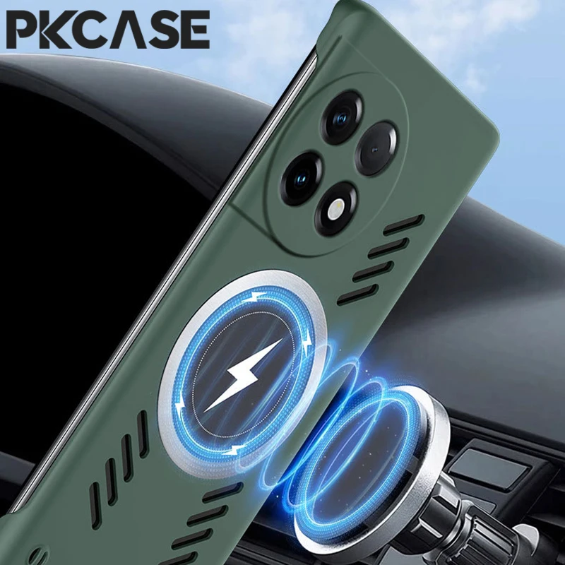 Фото Чехол для телефона PKCASE с магнитным рассеиванием тепла для One Plus 13T 13R 13 12R 12 11R 11 10T 10R 10 Ace 5 Ultra 3 2 Pro Nord CE4 Cover №5