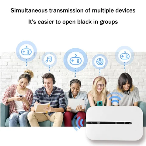 4G LTE беспроводной маршрутизатор 150 Мбит/с WiFi3 портативный модем Мобильный Wi-Fi MIFI беспроводной маршрутизатор Беспроводная широкополосная точка доступа A