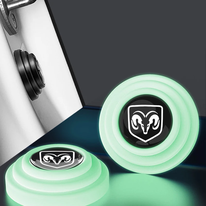 

Car Door Shock-absorbing Stickers Soundproof Buffer Gasket For Dodge Caravan Neon Viper Demon RAM 1500 Challenger Accessories