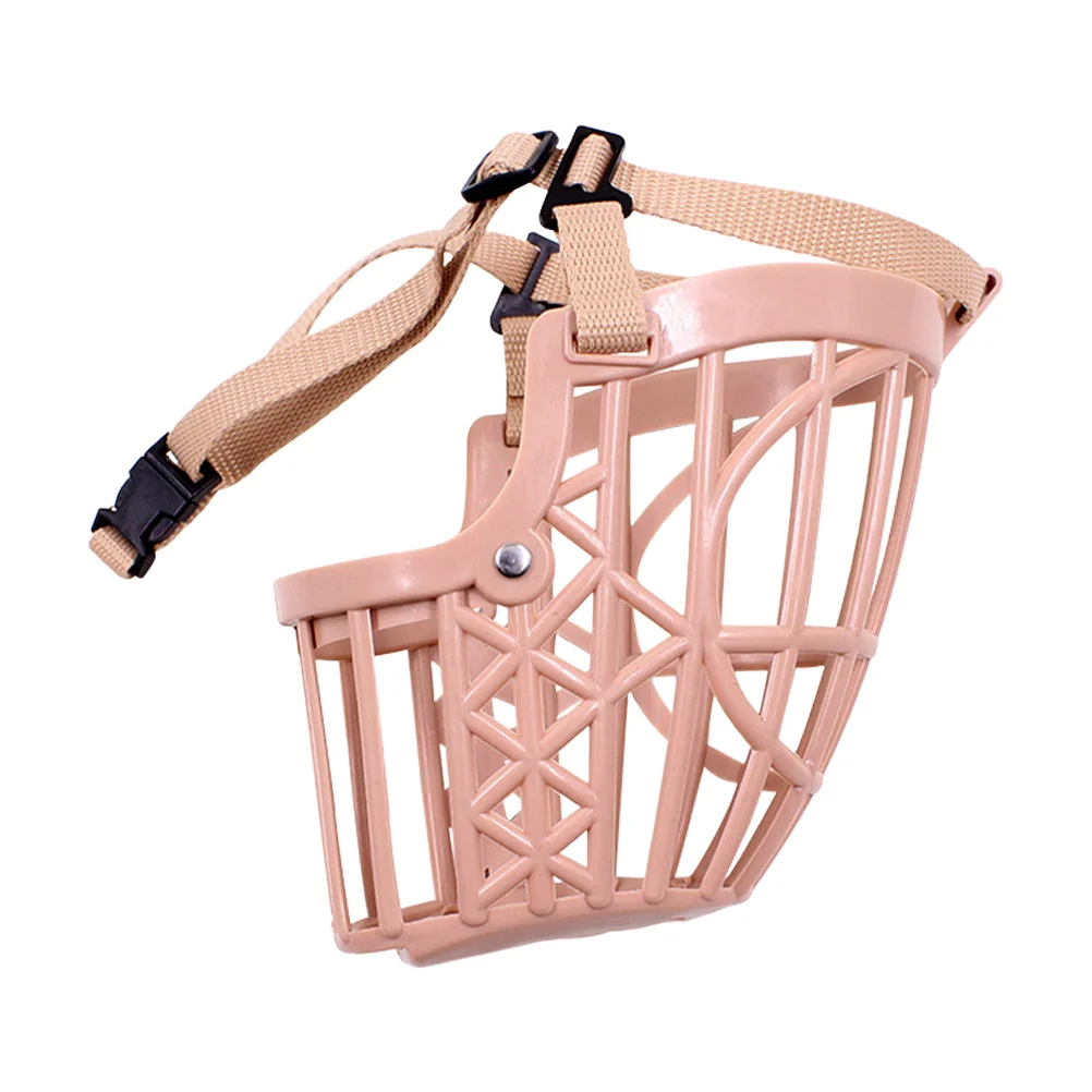 

Bark Begone Biting Dog Muzzle Pet Dog Mouth Cover Pitbull Muzzle Pet Dog Accessory Puppy Muzzle Breathable Basket Muzzles