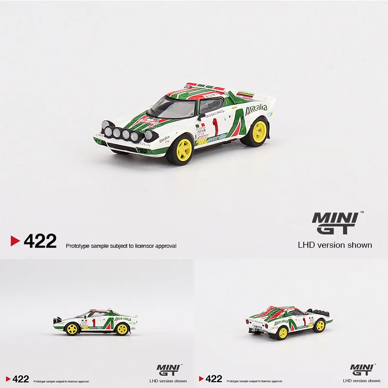 Мини GT 1:64 Stratos модель автомобиля HF 1977 ралли монтескарло Winner коллекция Диона из