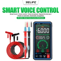 dt 22ai voice activated high definition lcd screen intelligent voice control multimeter high speed chip automatic measurement