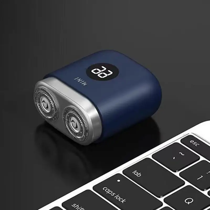 Карманная электробритва компактный USB-зарядка мужской триммер для бороды