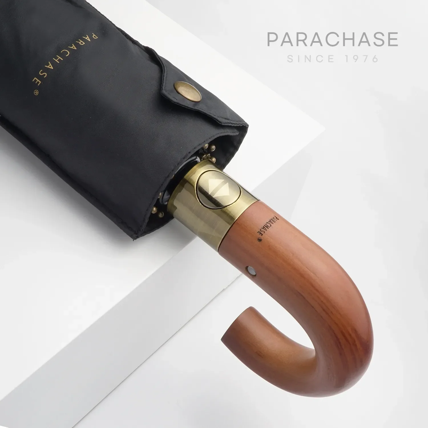 

NEW Automatic Wooden Handle Umbrella with cover 115cm Big Golf Business Men Umbrella 10K Windproof Waterproof Rain Umbrella Para