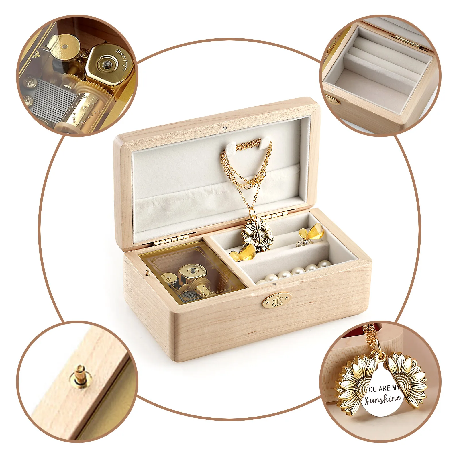 Музыкальная шкатулка SOFTALK Anastasia-Once upon box подарок ко Дню Святого Валентина День