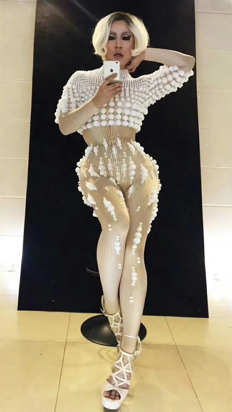 Алмазный украшение с помпоном абрикосового цвета сексуальный женский длинный