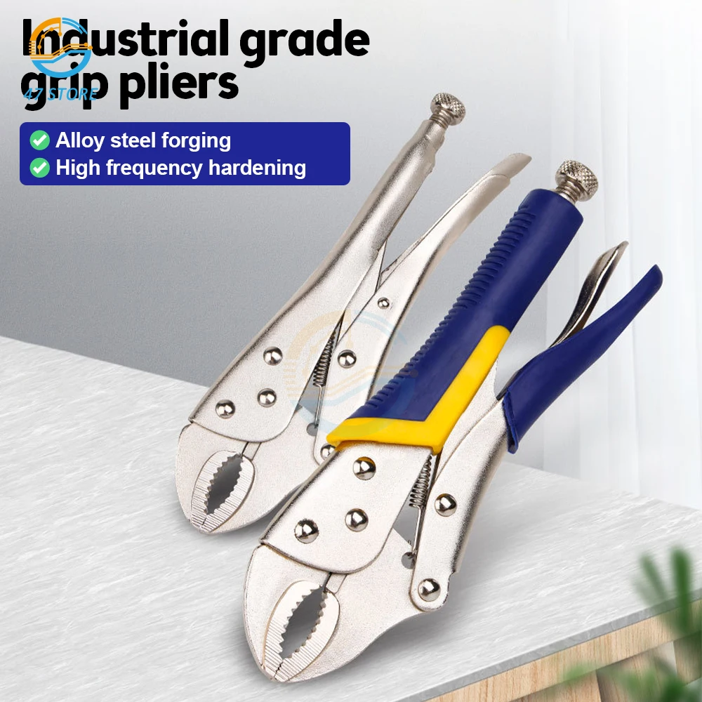 

10inch Strong Pliers Multifunction Clamp Tool Universal Pressure Pliers Industrial-grade Manual Fixed Universal Pliers Tools