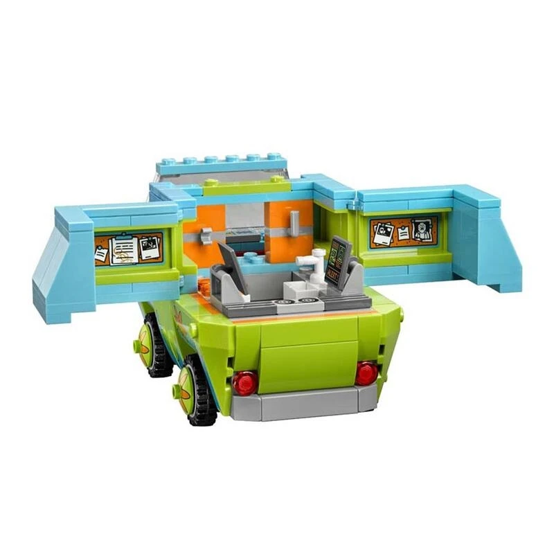 10430 10428 10429 10732 строительные блоки Scooby The загадочный автобус здание кирпичи игрушки